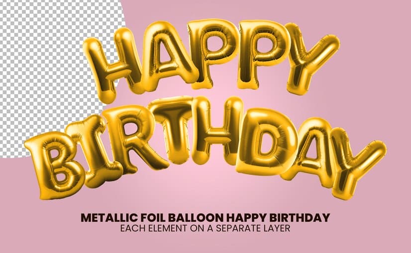 Happy Birthday Foil Balloons, Gold/ Silver HBD Foil Letters, Happy Birthday Balloon Bunting Happy Birthday Foil Balloons, Gold/ Silver HBD Foil Letters, Happy Birthday Balloon Bunting
